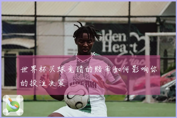 世界杯买球竞猜的赔率如何影响你的投注决策